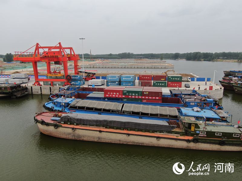通江达海周口港 风正扬帆起新航