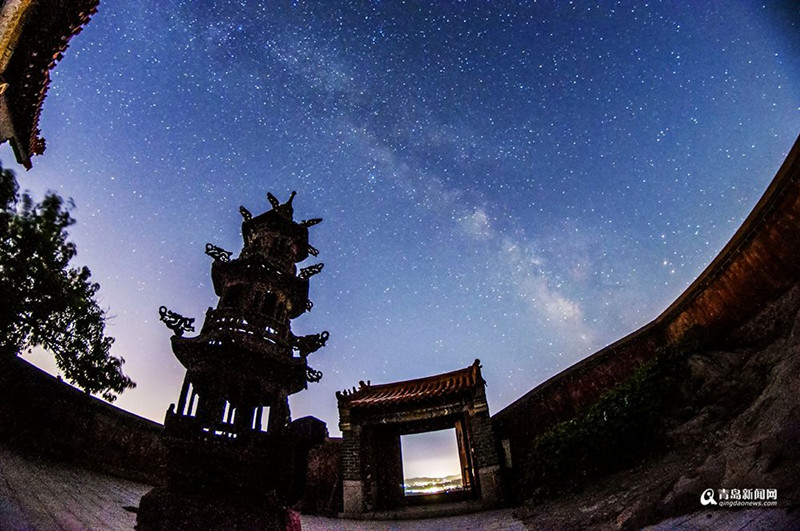 多幅星空美图 感受青岛初秋夜晚的美丽_fororder_3_副本