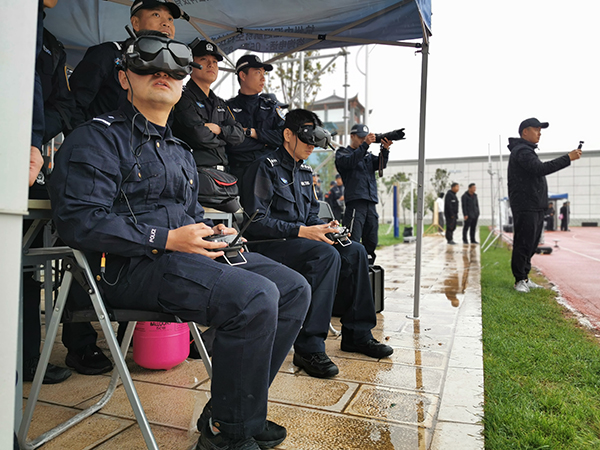 全国警用无人机实战大练兵比武演练 四川公安获佳绩