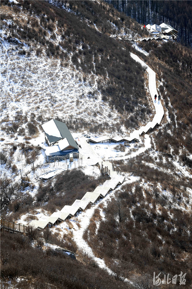 河北平山：太行雪景