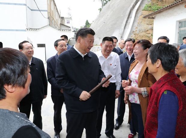 “看得出来，总书记为我们高兴”