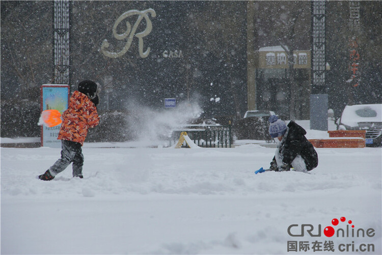 迎战暴风雪 致敬暴雪中最可爱的人