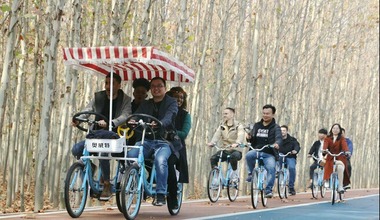 外国人の青年が河南省鄭州市恵済区見学を楽しむ_fororder_微信图片_20201127172908