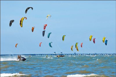 风筝冲浪 驰骋海天