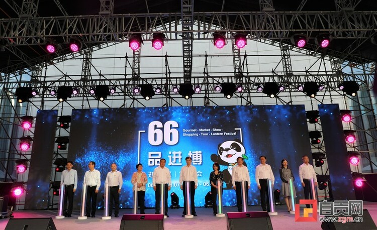 自贡彩灯点亮进博 千年盐都走向世界