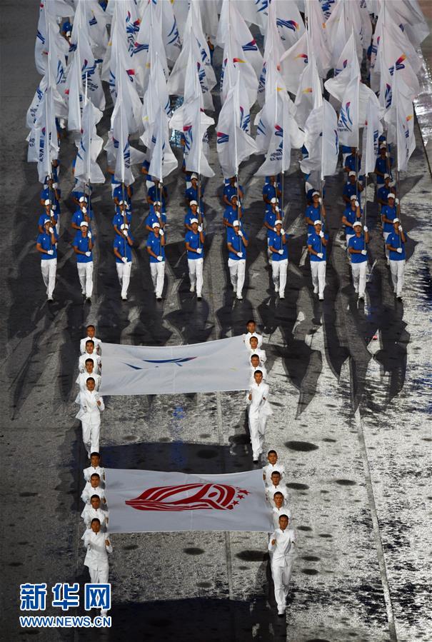 第十三届全运会开幕式在天津举行