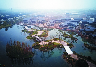 南京高淳“固城湾”雏形初现