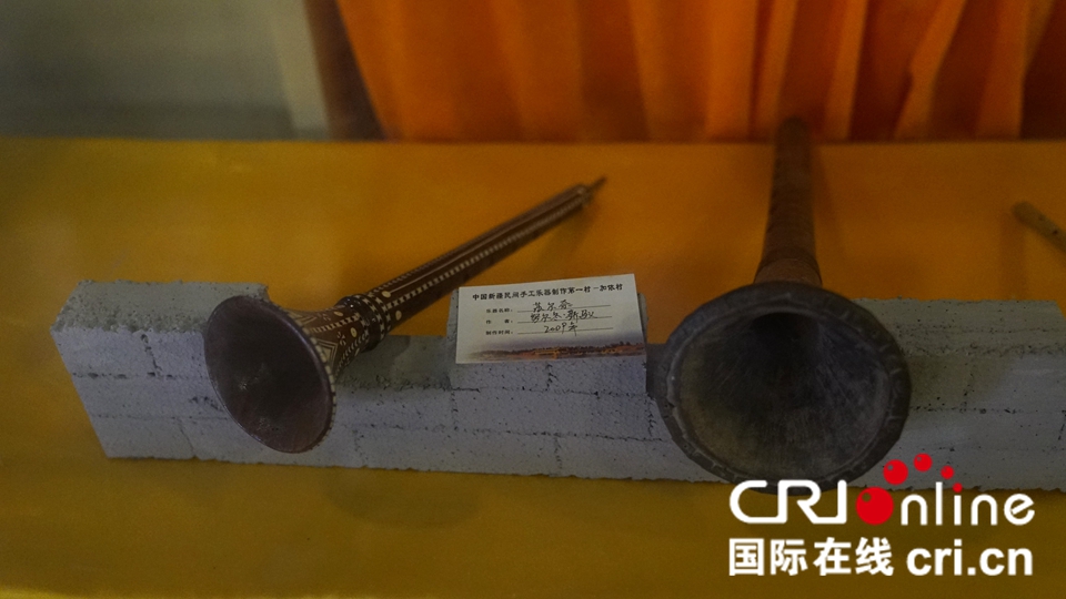 【外籍记者看新疆】图片报道：阿克苏新和县加依村——新疆民间手工乐器制作第一村