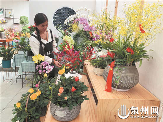 【财经列表】【泉州】【移动版】【Chinanews带图】泉州：蝴蝶兰供应量提升 价格小幅下调