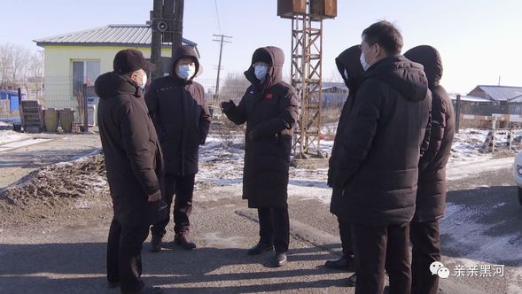 李世峰在黑河市区检查调研疫情防控和重点项目复工准备工作