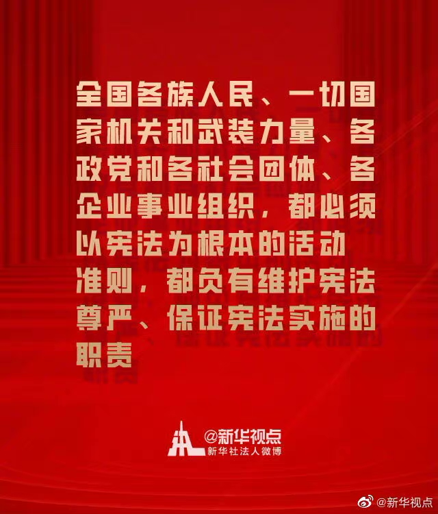 在全社会牢固树立宪法法律权威 一起来学总书记宪法金句