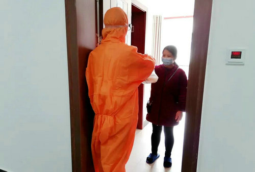 【河南供稿】【出彩河南人——战“疫”一线的最美身影】信阳市平桥区：湖北的“客人”请安心“留”下来
