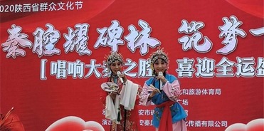 秦腔红歌精彩不停 西安市碑林区以系列文化活动迎接“十四运”_fororder_06