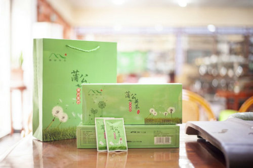 【河南好项目-图片】河南鲁山：“黄黄苗”做成了高品质茶叶（页面：蒲公英茶）