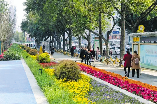 （转载）城市有机微更新 成都一环路部分路段已完工