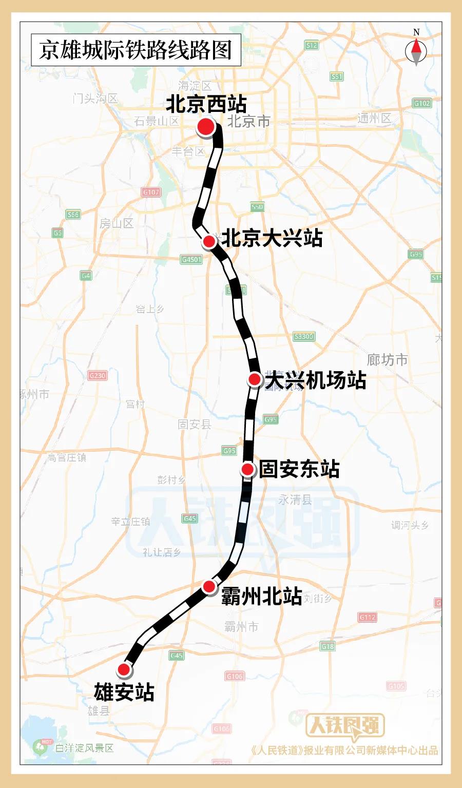 北京 ⇋ 雄安开启“1小时朋友圈”！京雄线超实用攻略已备好→