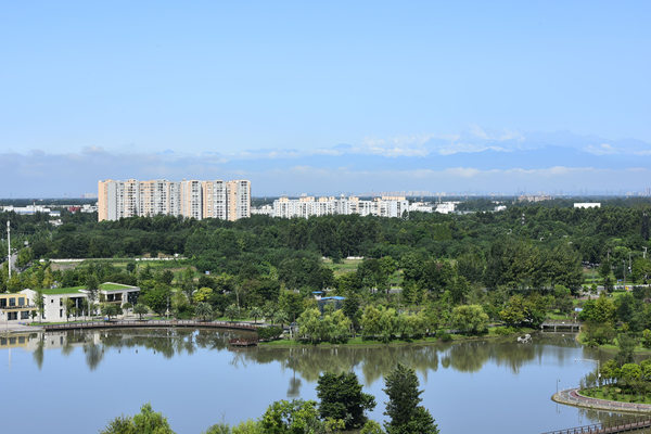 成都双流区：多措并举 打造诗意栖居家园_fororder_天府怡心湖湿地公园 摄影 王鸿明(1)