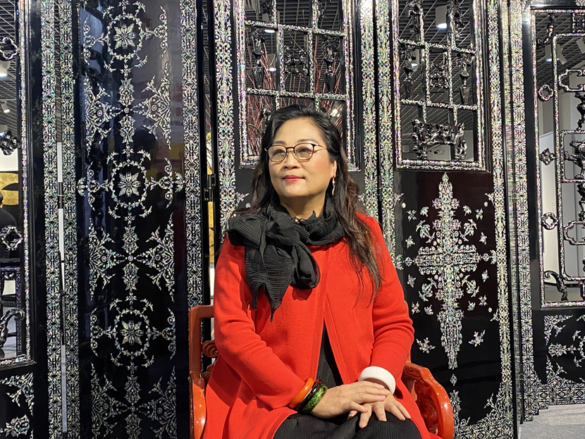 “大漆为媒•西关故事——张温帙当代艺术作品展”在广州黄埔青少年宫开展_fororder_微信图片_20201230190944