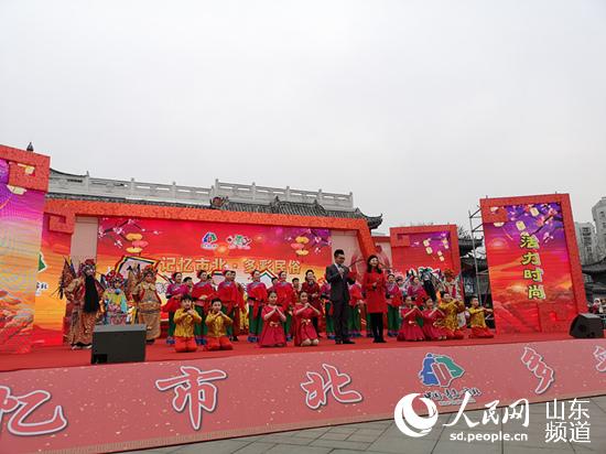 2019青岛萝卜·元宵·糖球会海云庵会场正式“开街”
