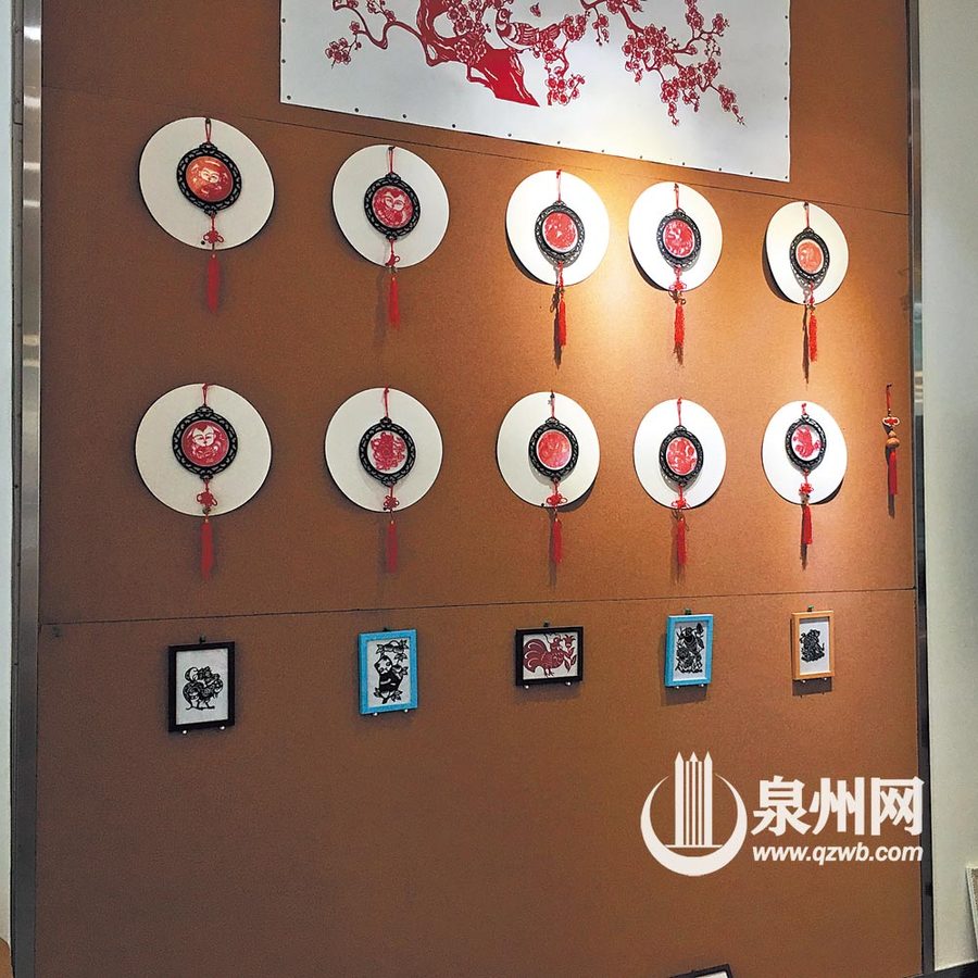 【焦点图】【泉州】【移动版】【Chinanews带图】剪出别样生活 泉州主题元素跃然“纸上”