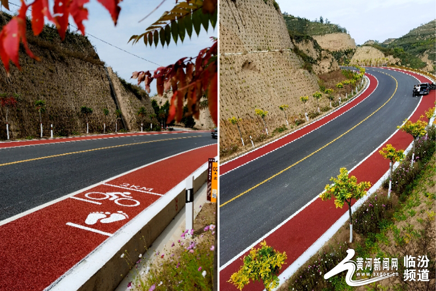 视觉临汾：黄河一号旅游公路美如画卷