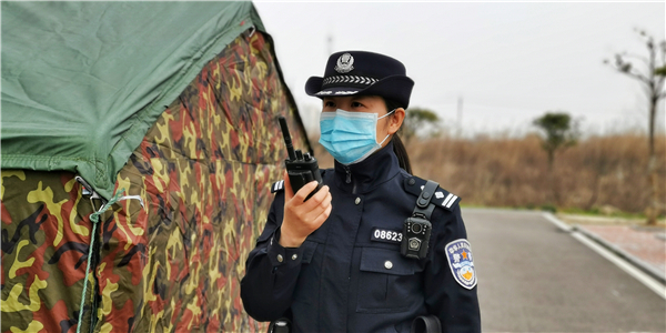 【湖北】战“疫”中的铿锵玫瑰——湖北女警抗“疫”一线展风采
