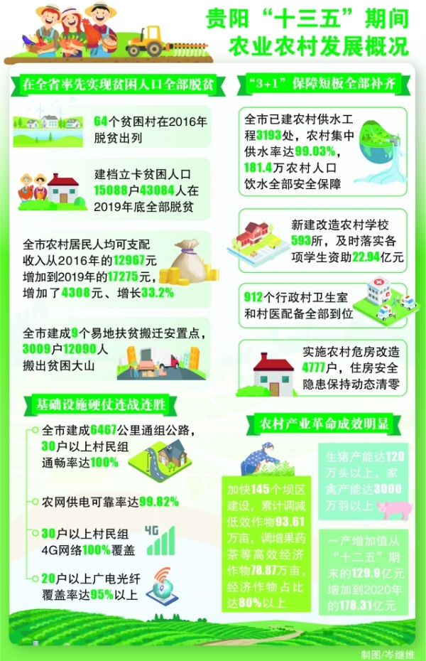 （中首）贵阳全力推动乡村振兴 加快推进农业农村现代化