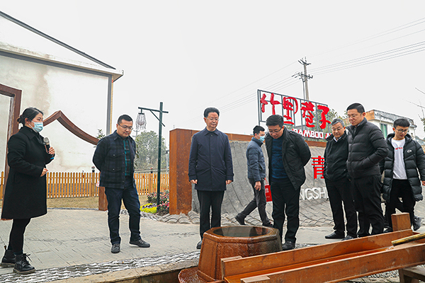 自贡大安：学习借鉴其他城市经验 助推全区高质量发展_fororder_2调研现场
