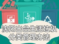 （已修改）【B】沈阳出台生活垃圾分类管理办法 详解垃圾分类该怎么做
