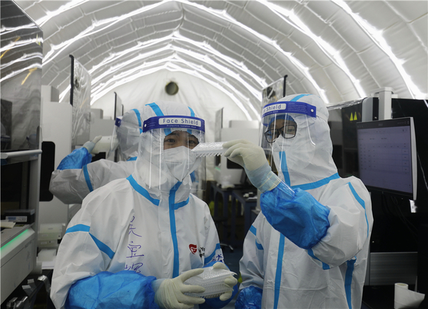河北石家庄“火眼”实验室检测样本超500万人份