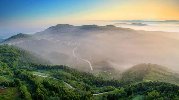 体验成都龙泉山幸福美好场景 “龙泉山留你在蓉过年”活动即将开启_fororder_1