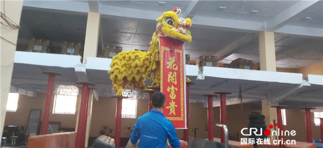 狮舞天竺 印度加尔各答华人社群在疫情下欢庆农历新年_fororder_6