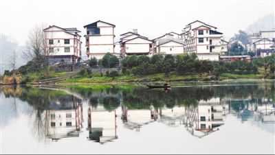 扶贫安置点 风景美如画