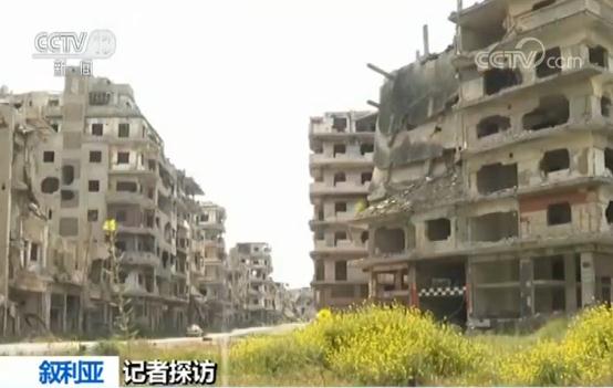 记者探访战后霍姆斯 废墟中重建家园