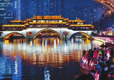 （转载）习习春风暖天府 锦绣巴蜀画卷美