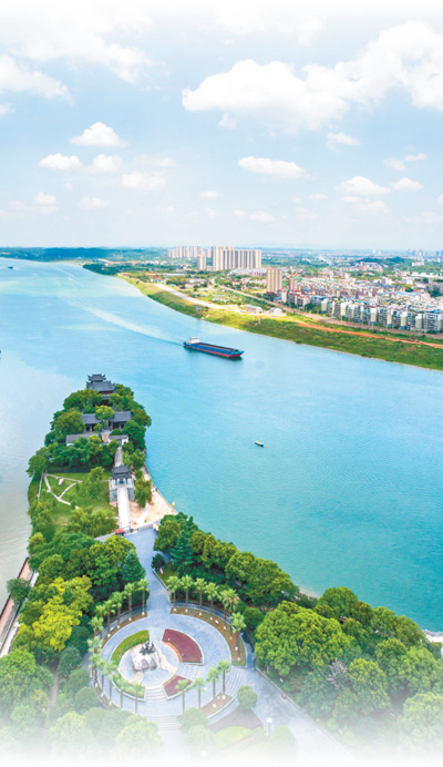 湖南衡阳：雁城水 清波归