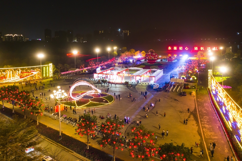 广州黄埔“云上花市”活动开幕 市民线上线下“行花街”_fororder_B620B1AF-D087-4F90-96F4-AF9D43CD8617