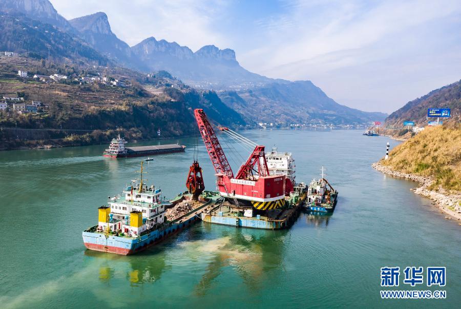 三峡航道整治忙