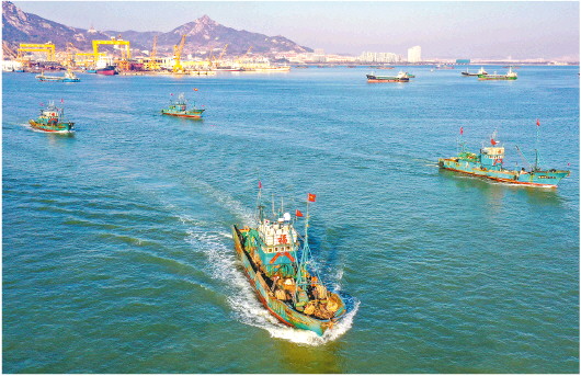 荣成：扬帆出海千帆竞发