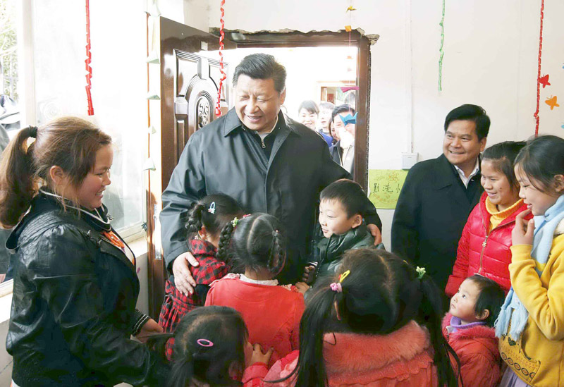2015年习近平与群众在一起的亲密瞬间