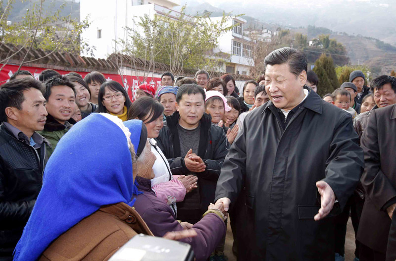 2015年习近平与群众在一起的亲密瞬间