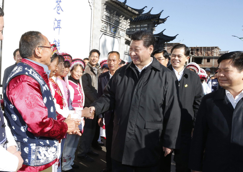 2015年习近平与群众在一起的亲密瞬间
