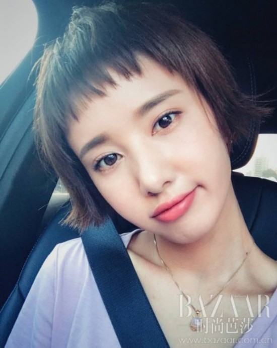 迪丽热巴吴昕许芳铱 女星换对刘海堪比整容