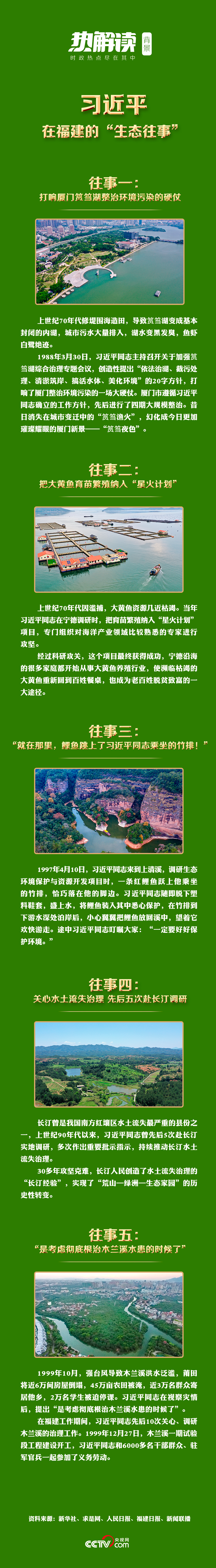 热解读丨从习近平福建五件“生态往事”探寻绿色发展密码