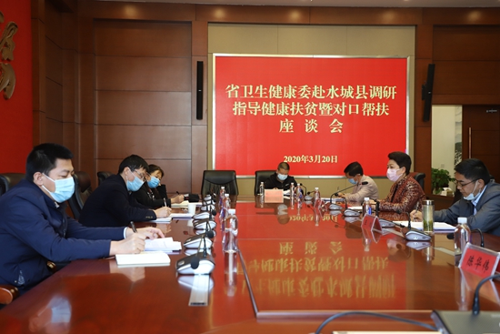 【OK】贵州省卫生健康委赴六盘水市水城县调研指导健康扶贫暨对口帮扶工作