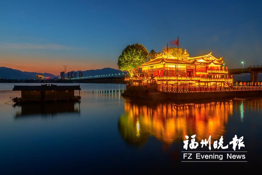 福州：“明艳”金山寺 数说“最风景”