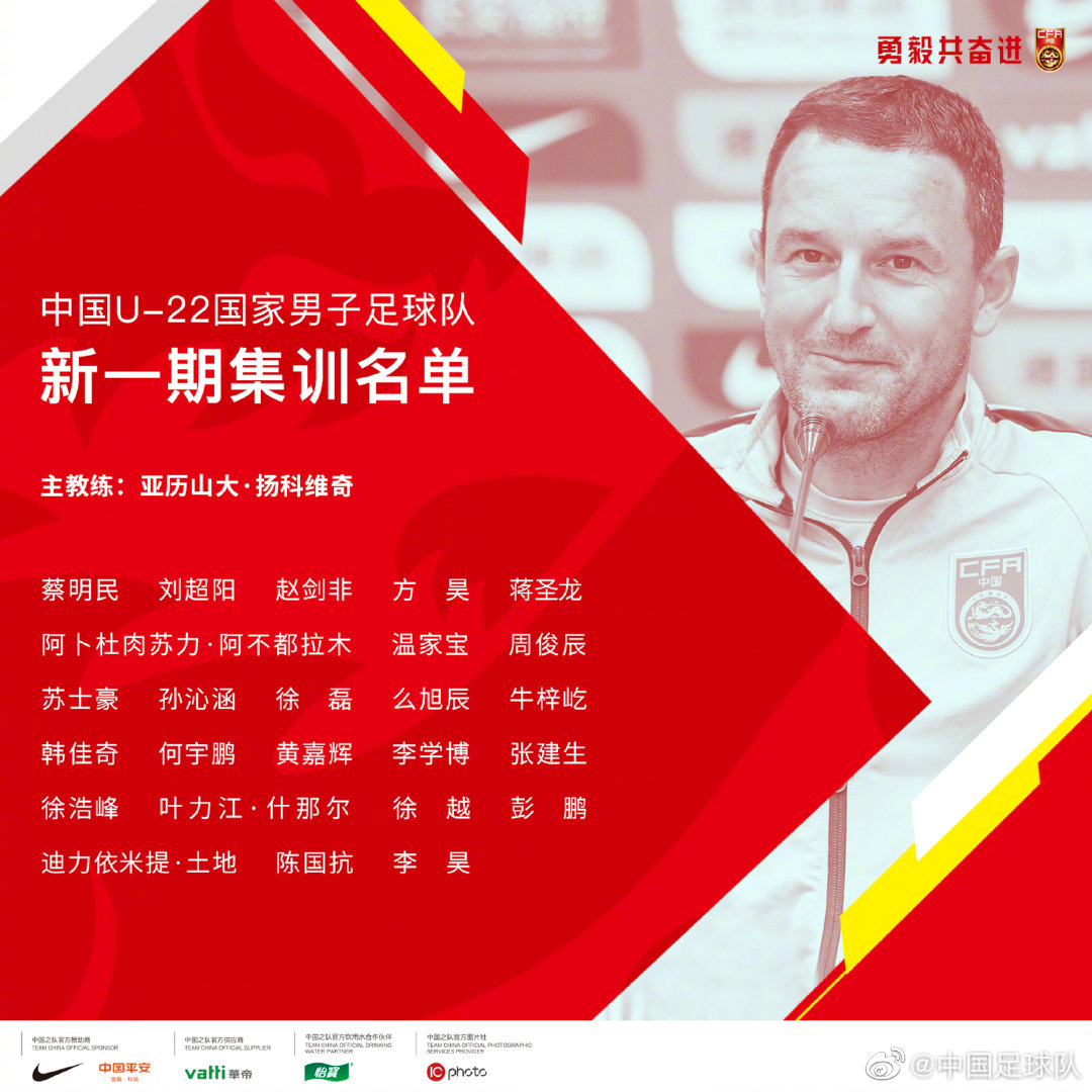 备战杭州亚运会 新一期U22国足名单出炉