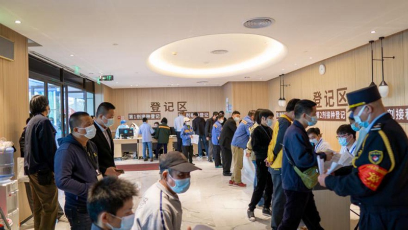 广东祈福医院成为广州番禺最大新冠疫苗接种点_fororder_3