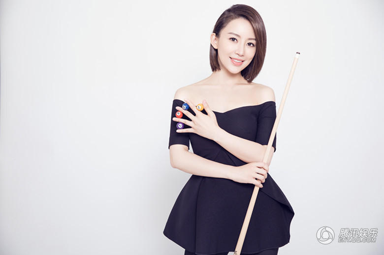 高清：“九球天后”潘晓婷写真 尽显知性美
