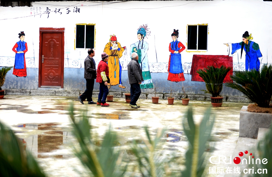 贵州铜仁沿河：土家纸坊阳戏 体验民俗古文化（组图）_fororder_土家6